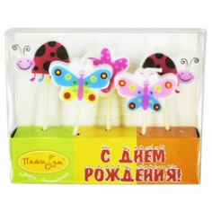 Свечи Бабочки, Божьи коровки